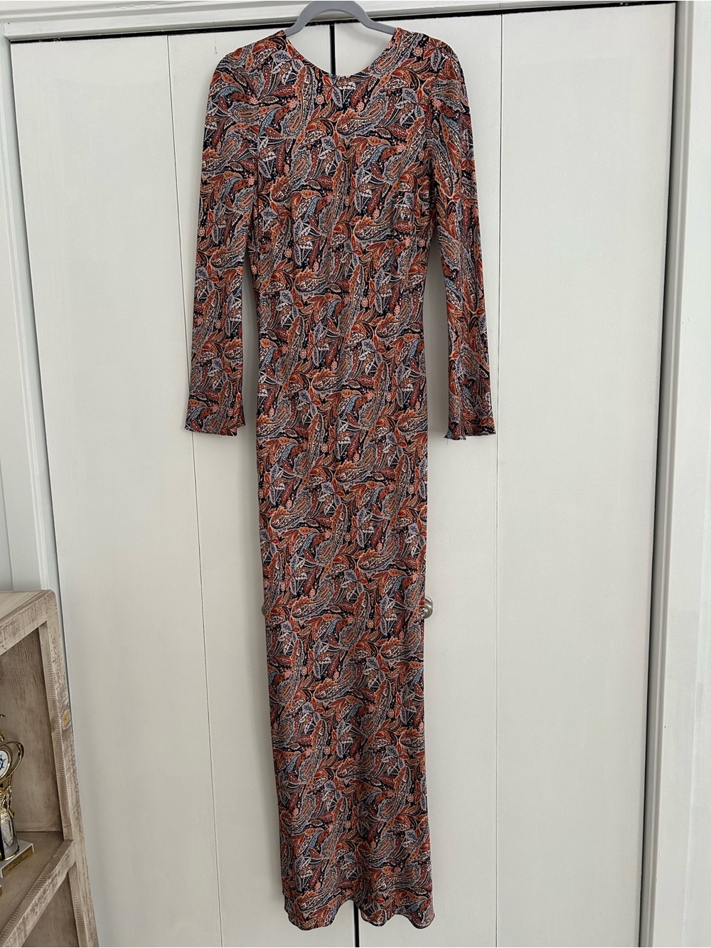 Veronica Beard Gemma Paisley Silk-Blend Maxi Dress Size 10